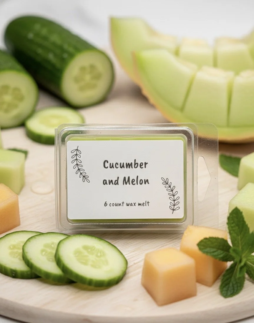 Cucumber and Melon Wax Melt