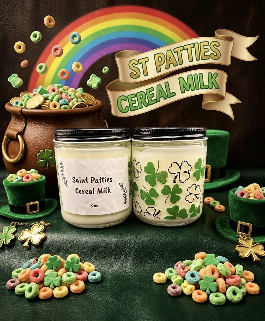 ST. PATRICKS DAY LINE - St. Patties Cereal Milk Candle