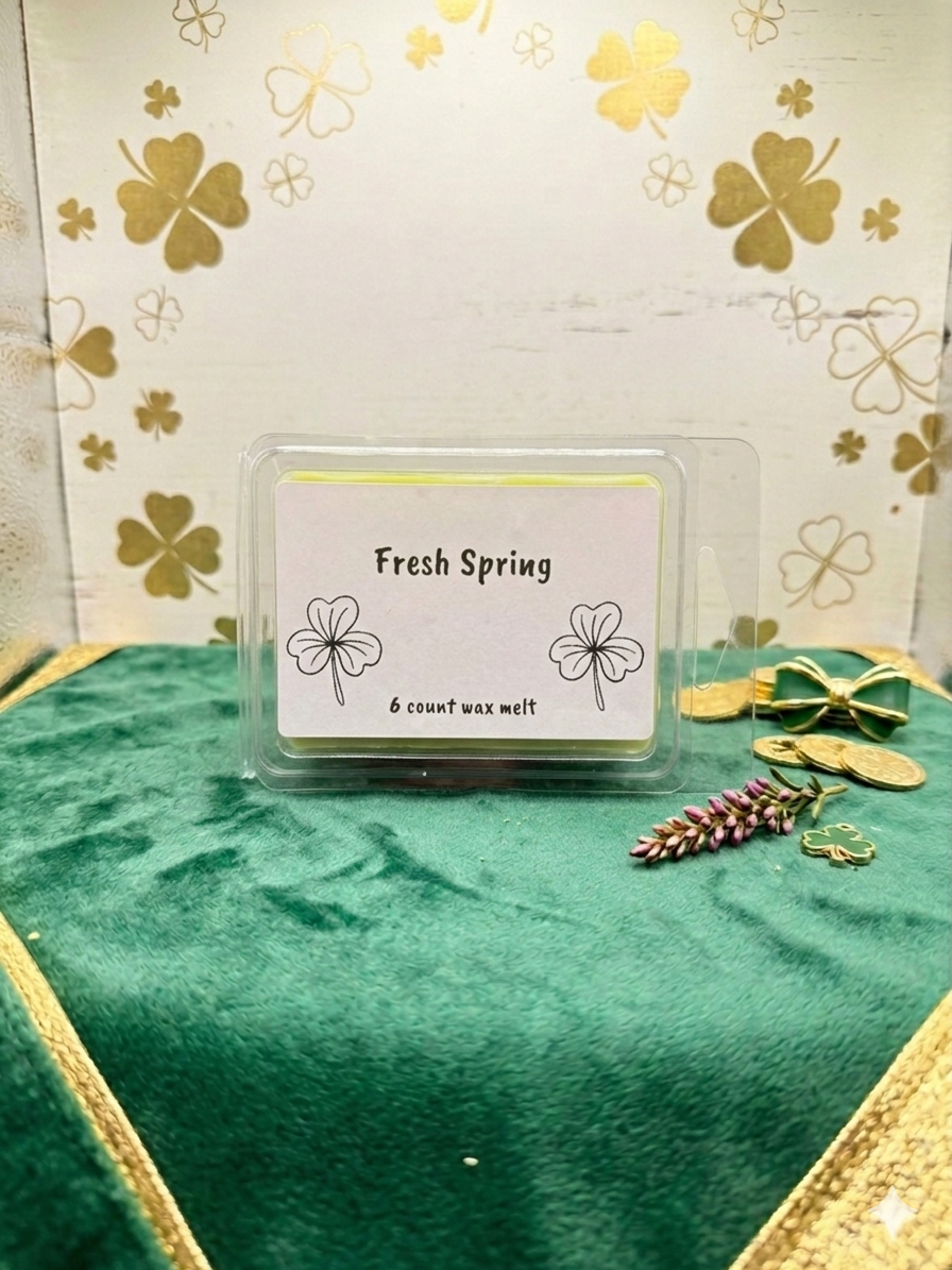 ST. PATRICKS DAY LINE - Fresh Spring Wax Melts