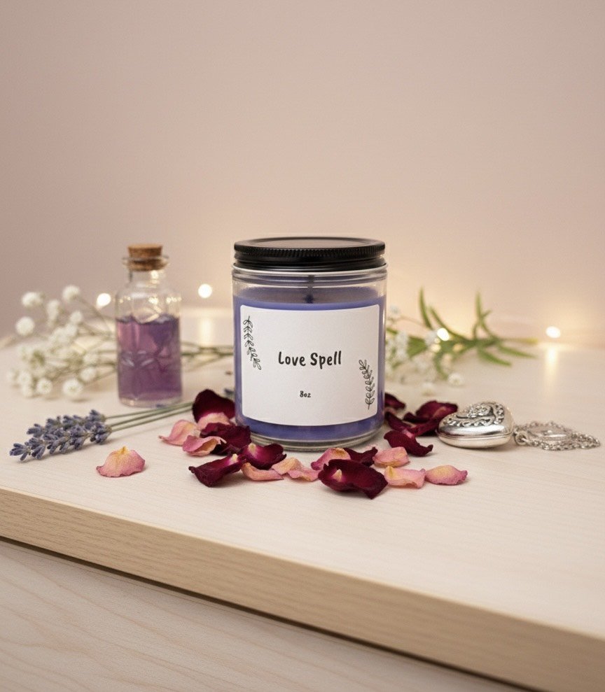 Love Spell Candle