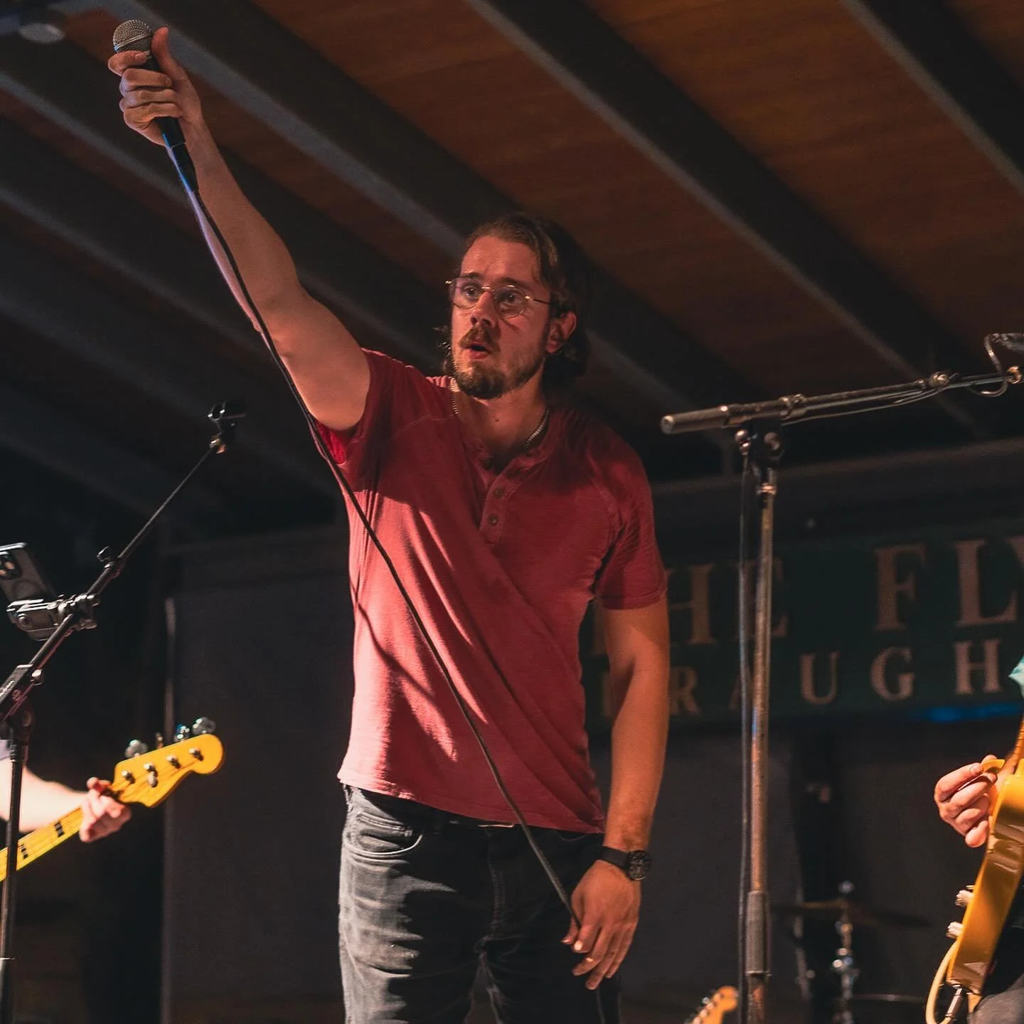 Party with us Saturday night at Harwood Arms!

-

In today's photo, Josh shares his power with the people ✊🏻🎤

📷 @vendetta_visuals