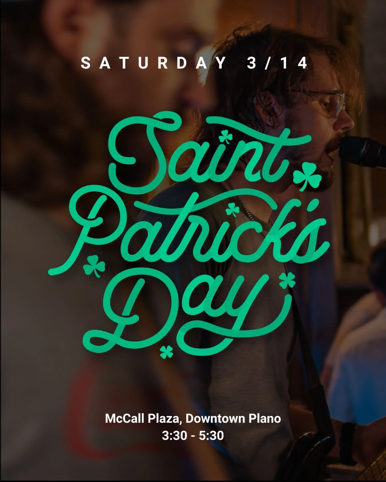 The hiatus is over!

After taking some time to recover from a busy year or two (or six), Driveway Dive returns to the North Texas music scene this Saturday! Join us on McCall Plaza in Downtown Plano from 3:30 to 5:30 for Saint Patrick&rsquo;s Day.

A