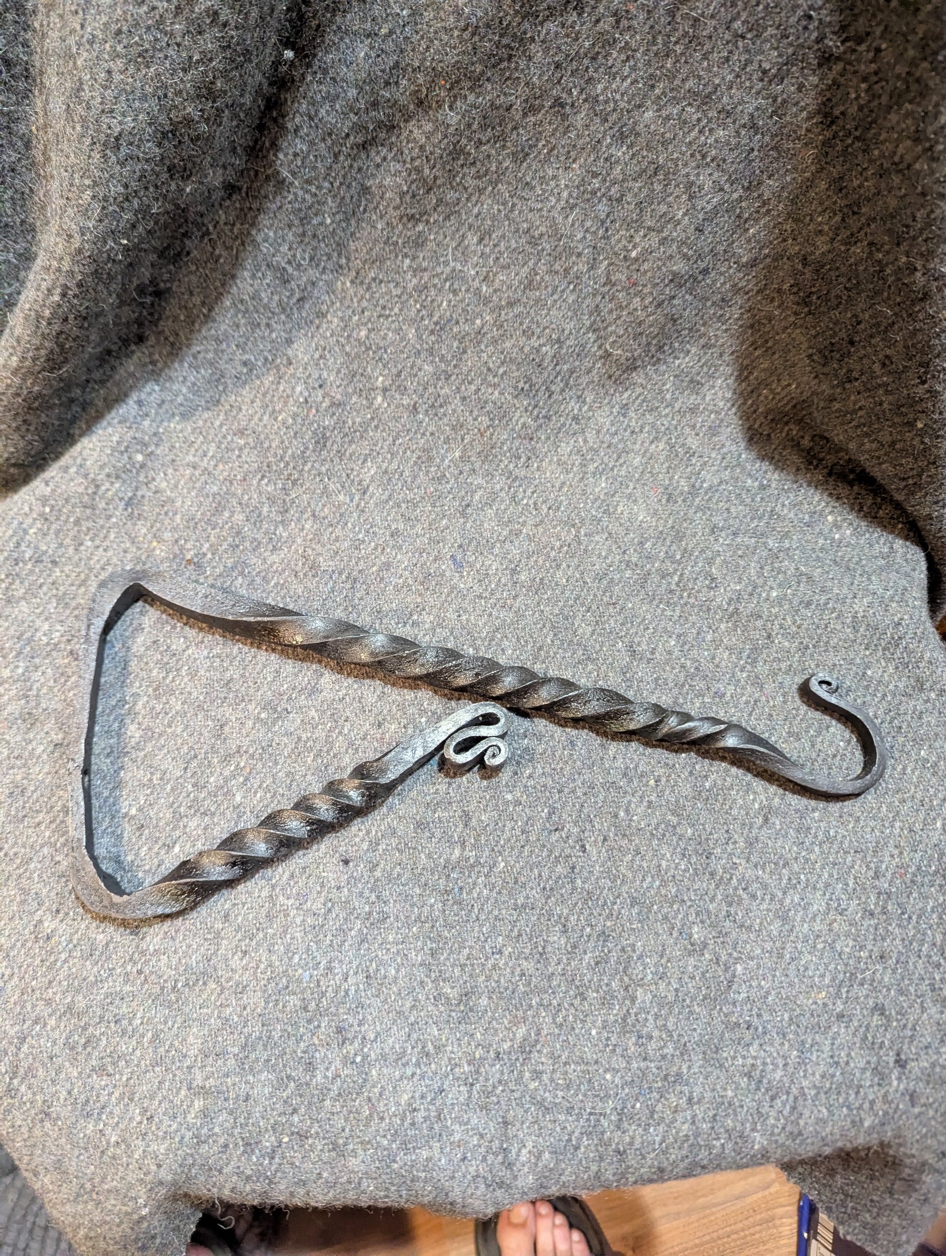 Hand-Forged Plant Hanger