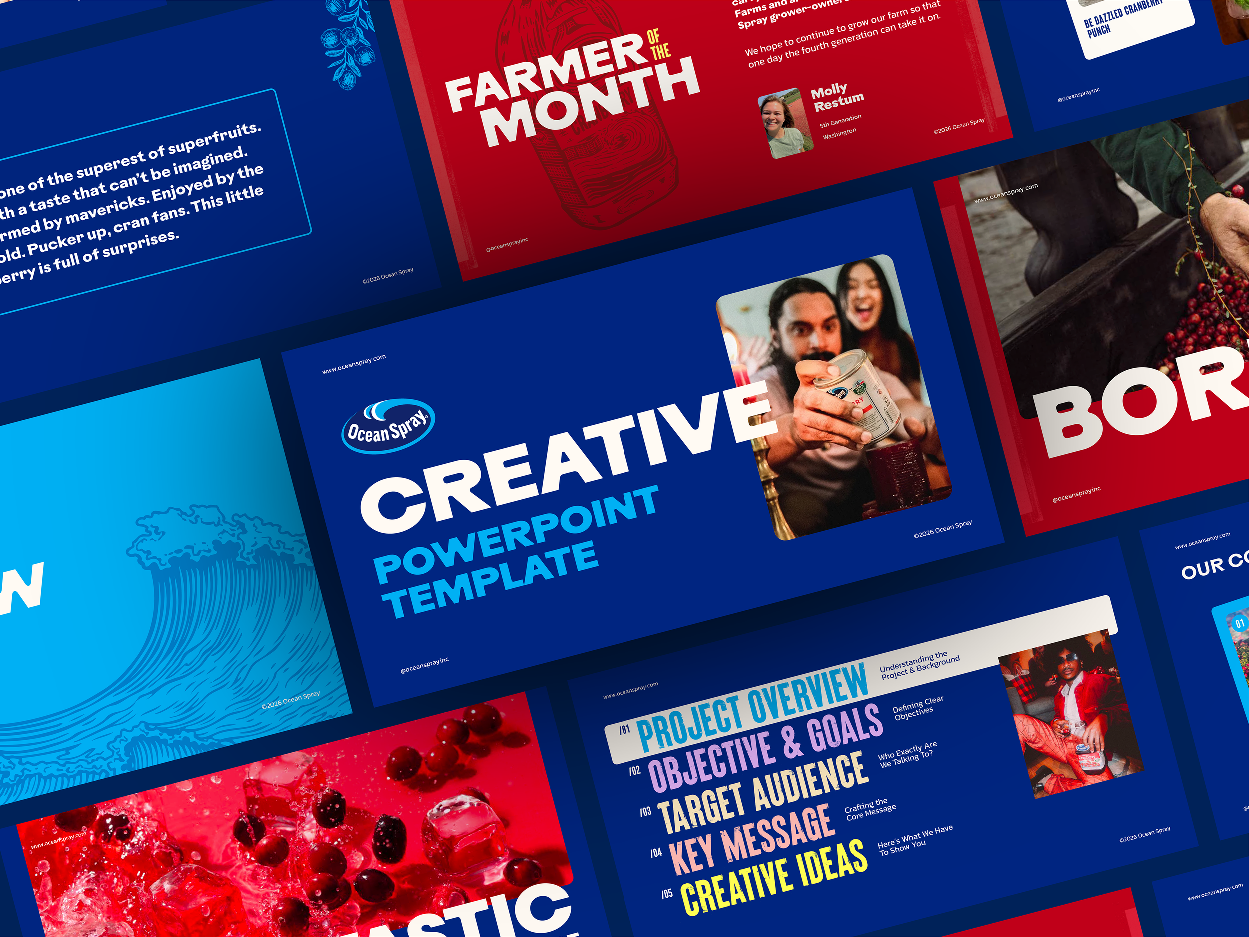 Ocean Spray PowerPoint Template