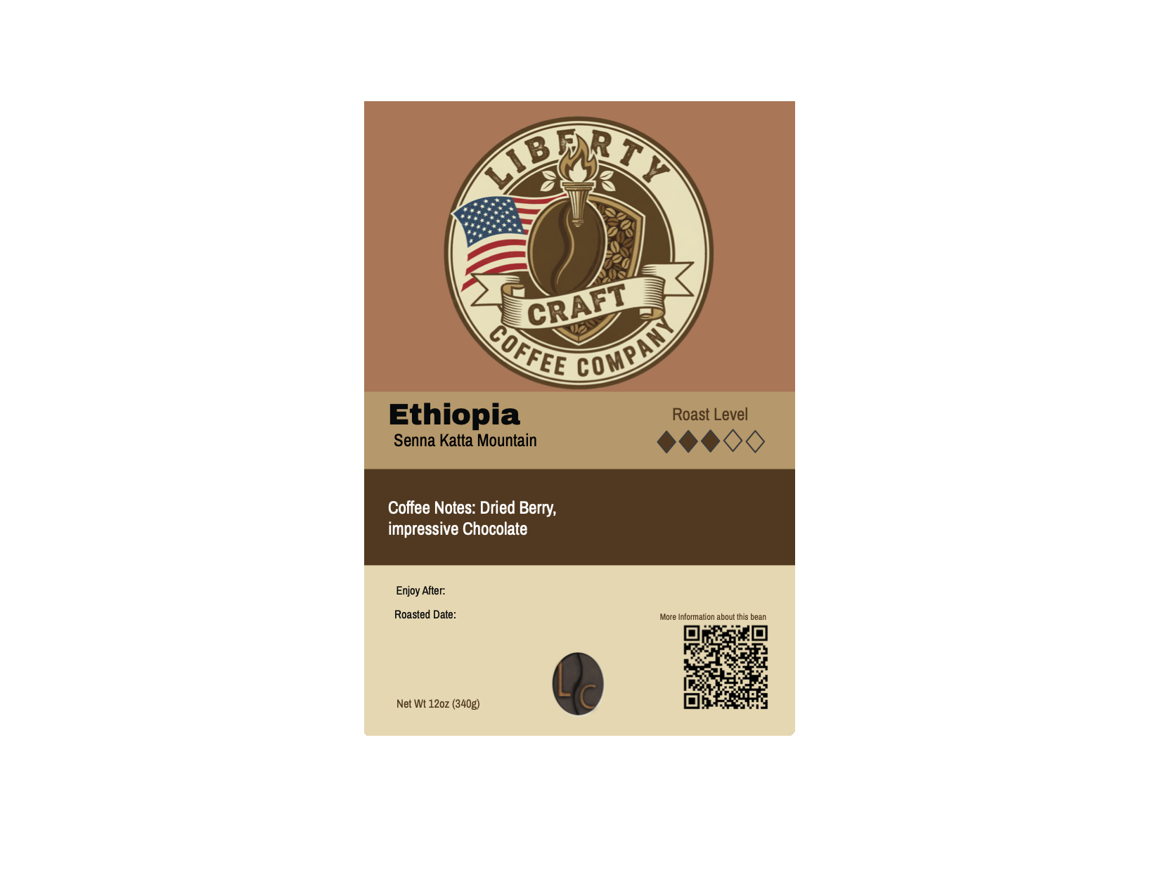 Single Origin Ethiopia - Senna Katta Mountain