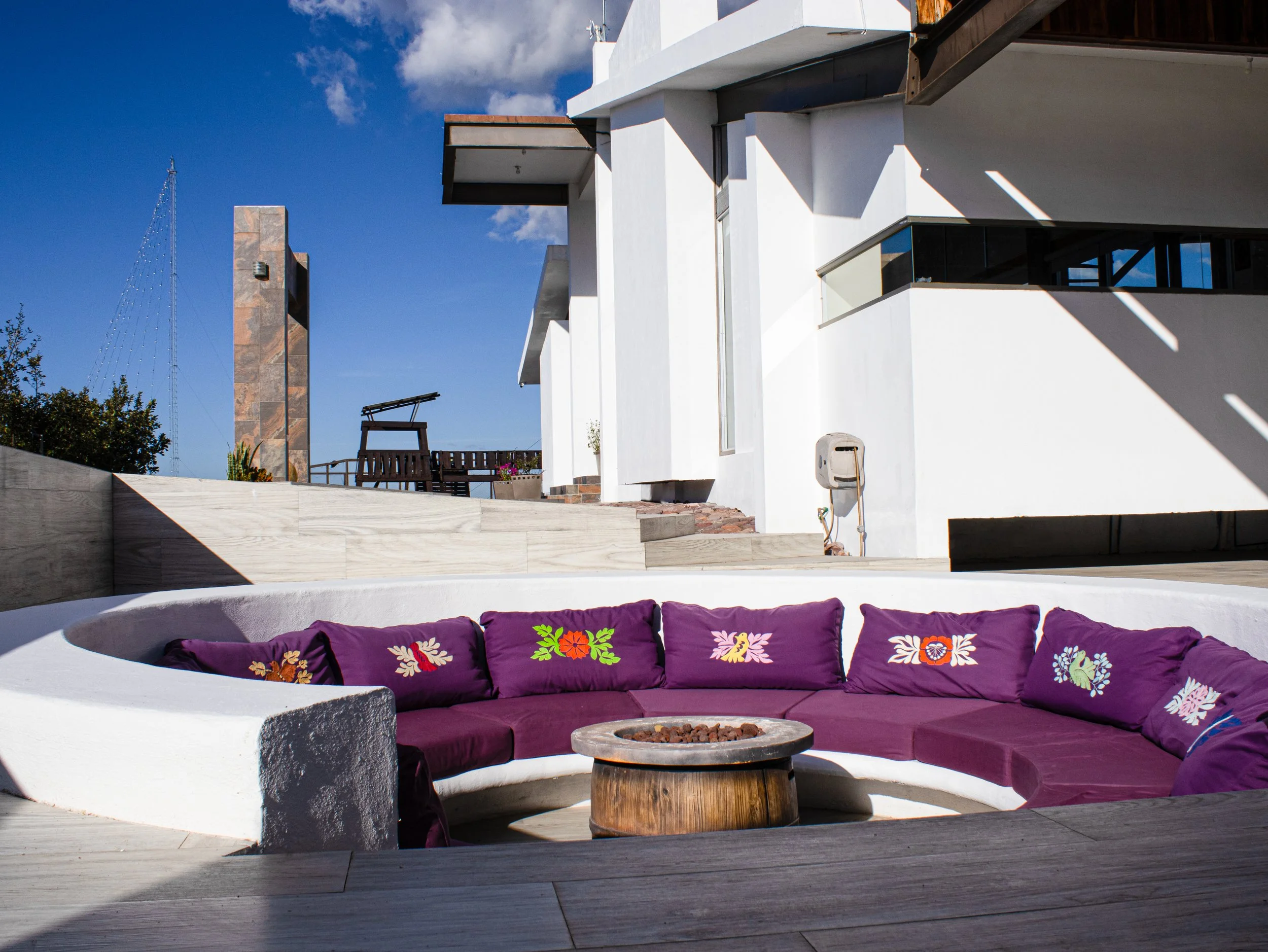 Fireside Bar, A place for community, San Antonio Bed and Breakfast, Oaxaca, Mexico Catholic Retreat, Tours