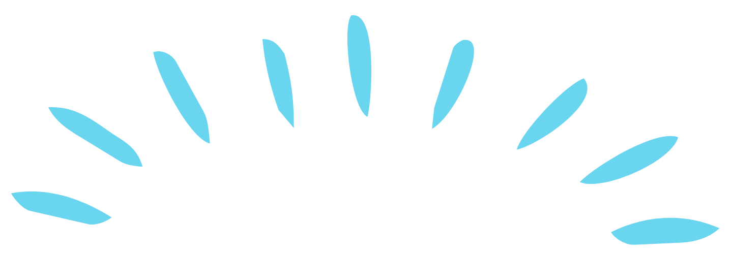 Digital illustration of a stylized blue sun with sunglasses, emitting white rays, on a black background.