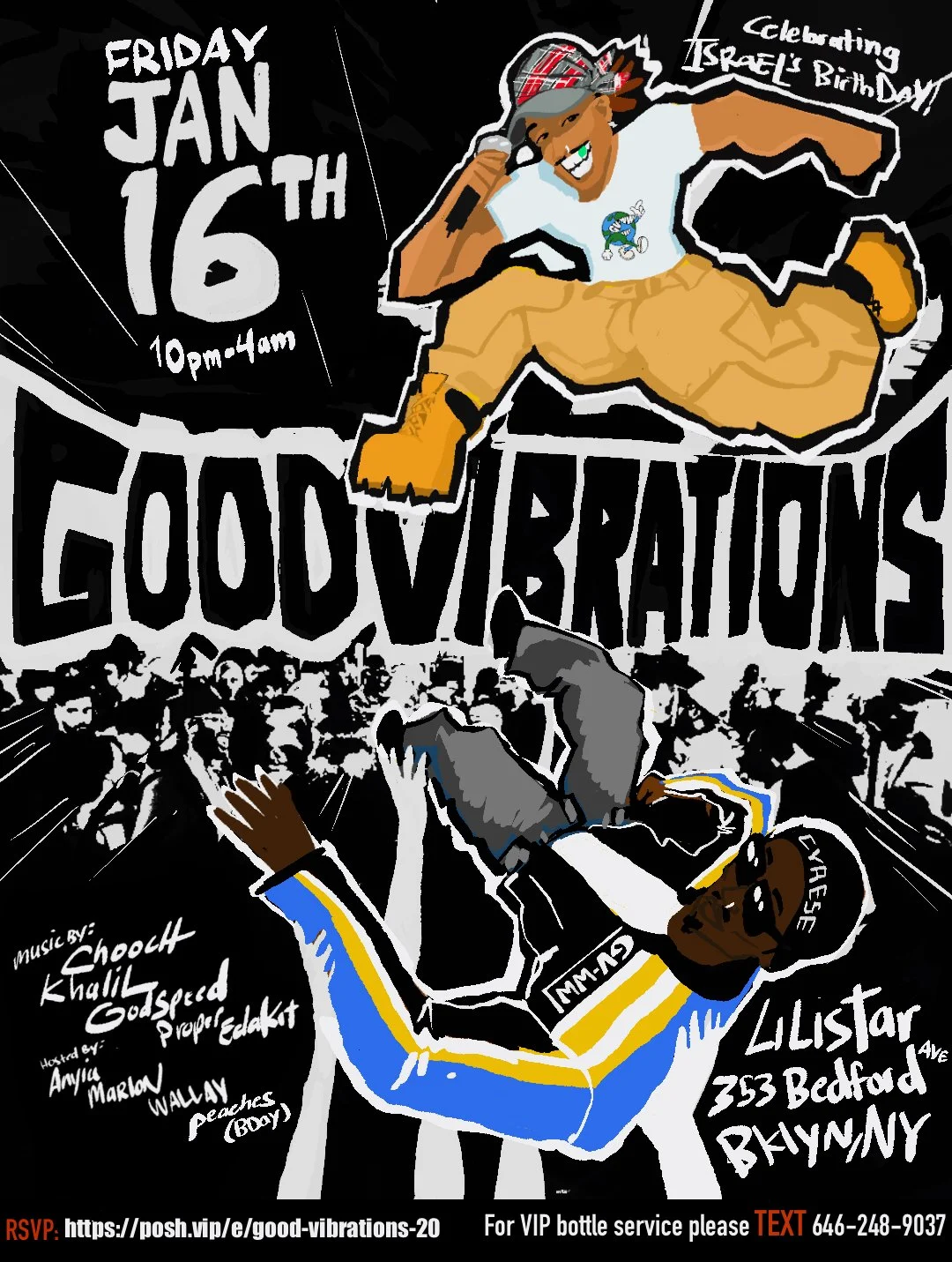 Kicking off the new year with Good Vibrations NYC. 