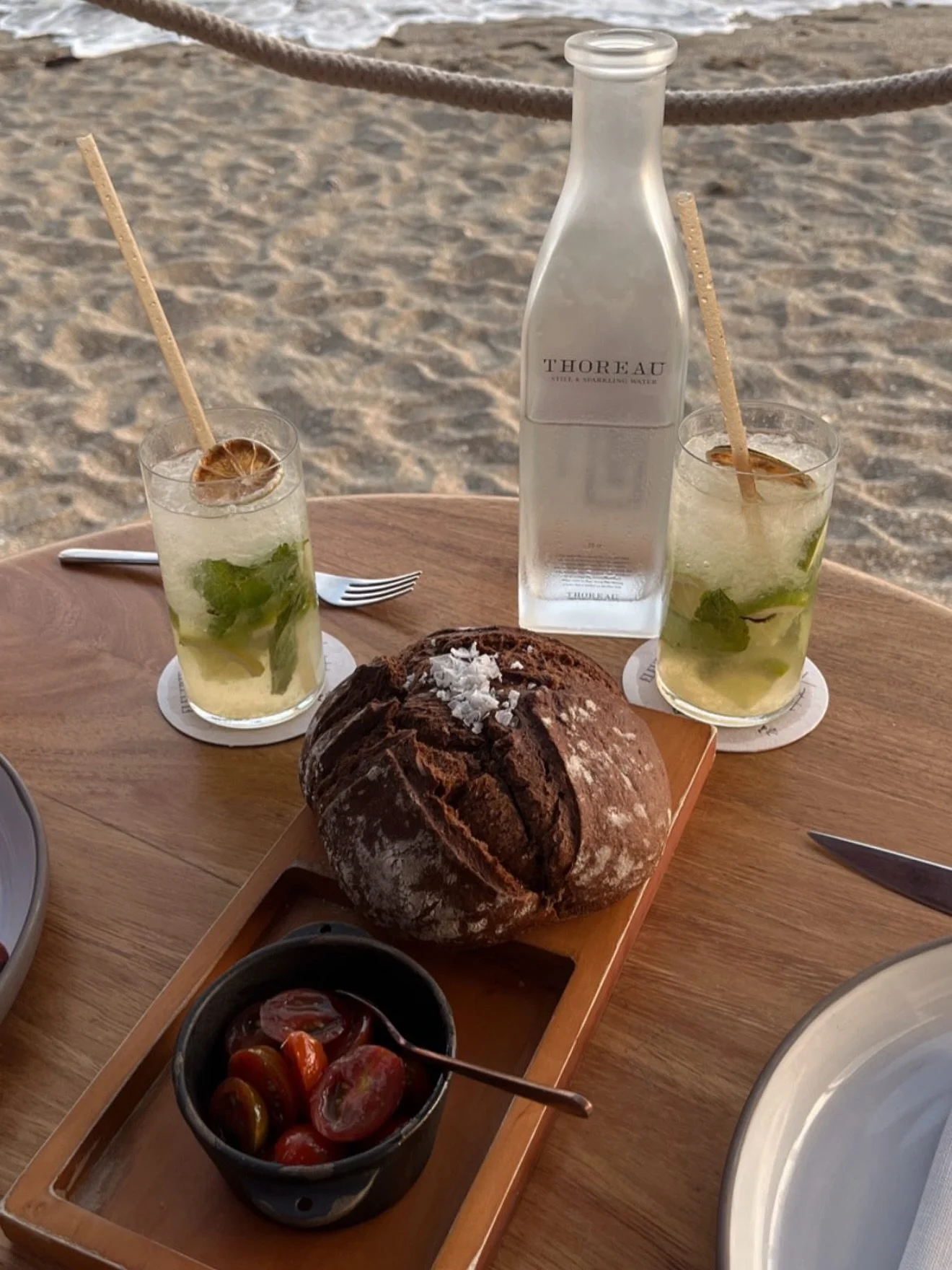 dreamy dinner settings @elfuertemarbella