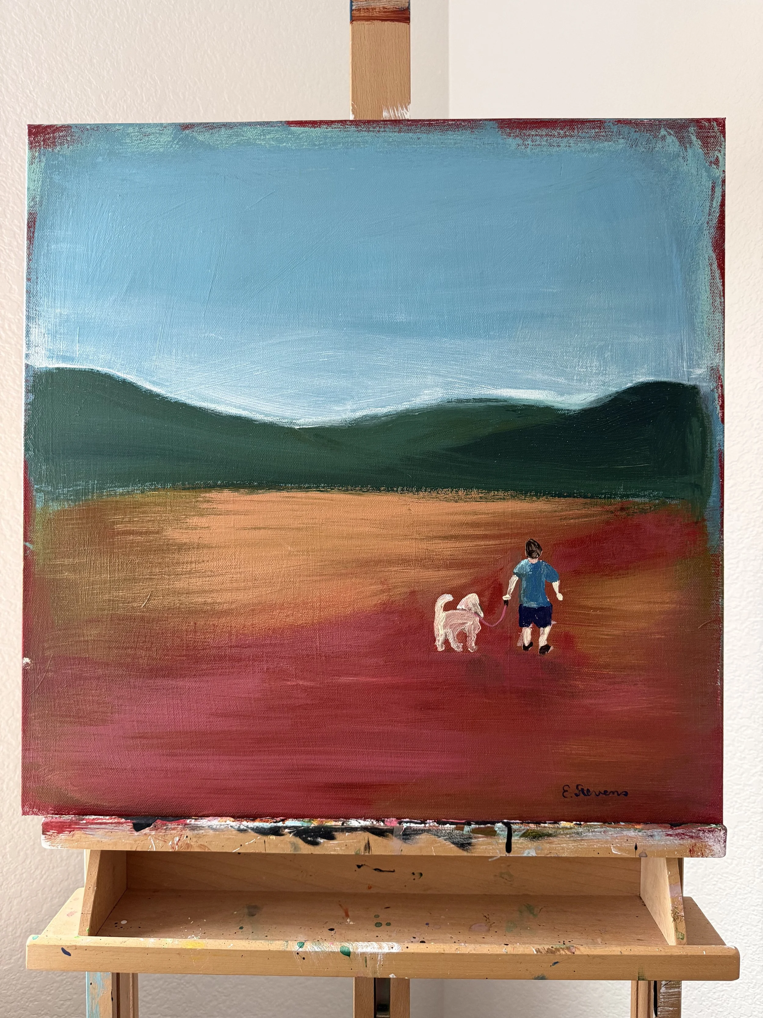 Man's Best Friend
Acrylic
20x20