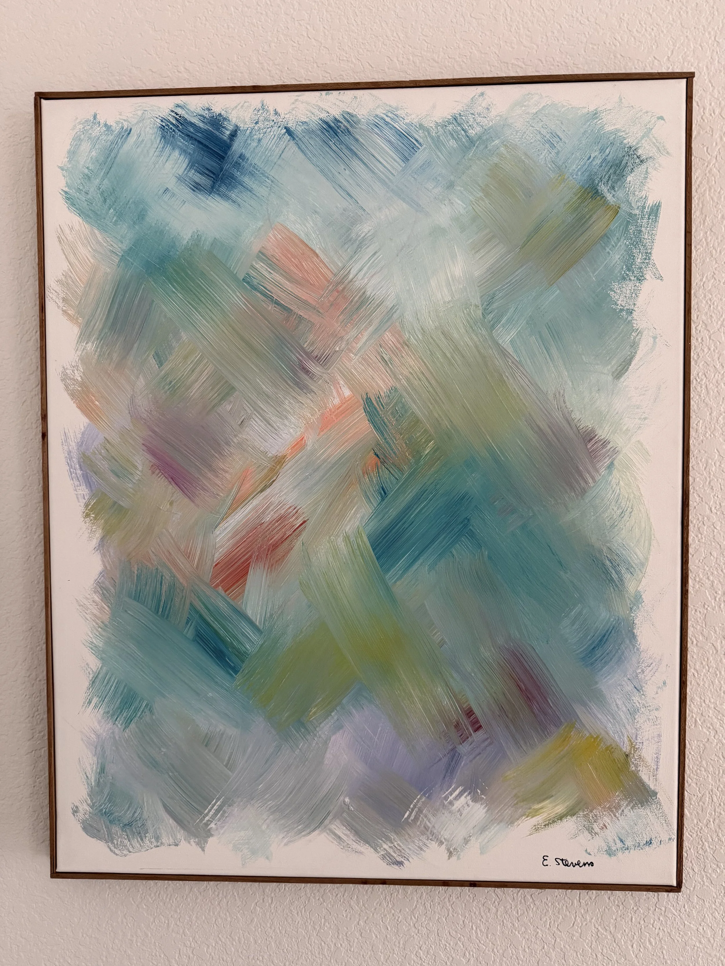 Brush Strokes
Acrylic on canvas
24x30



