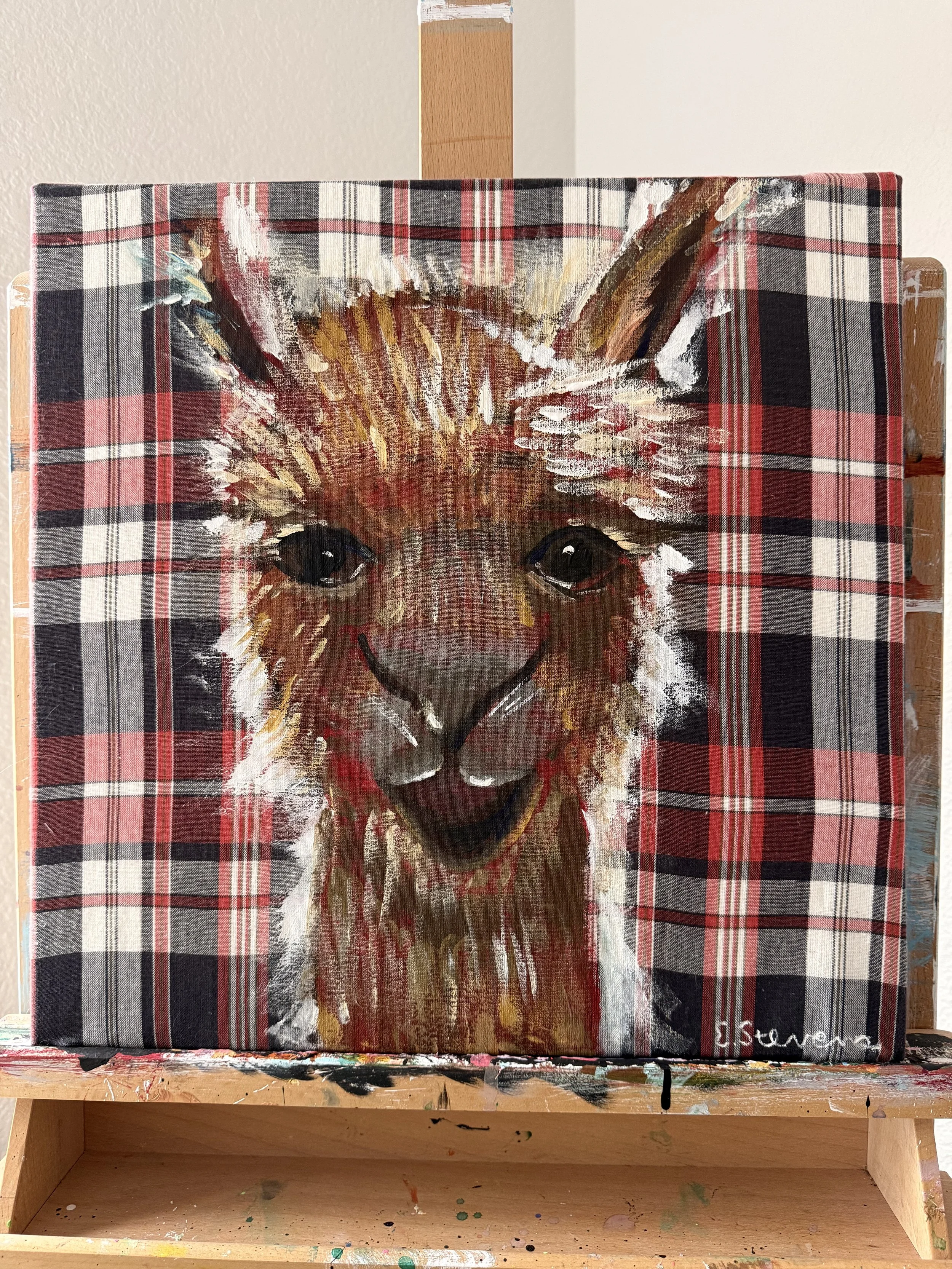 No Drama Llama
Acrylic
16x16

