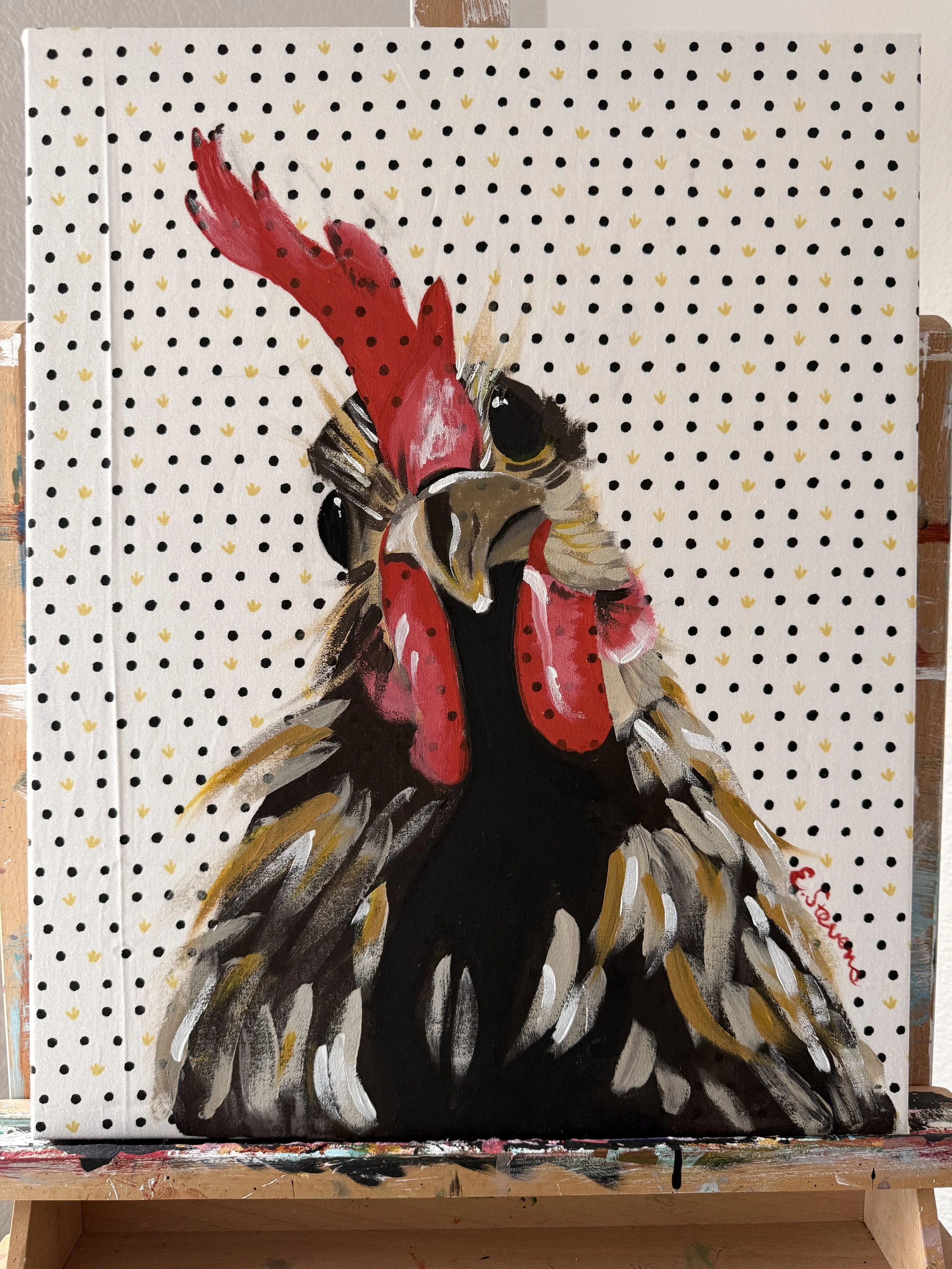 Lt. Colonel Sanders
Acrylic
16x20
