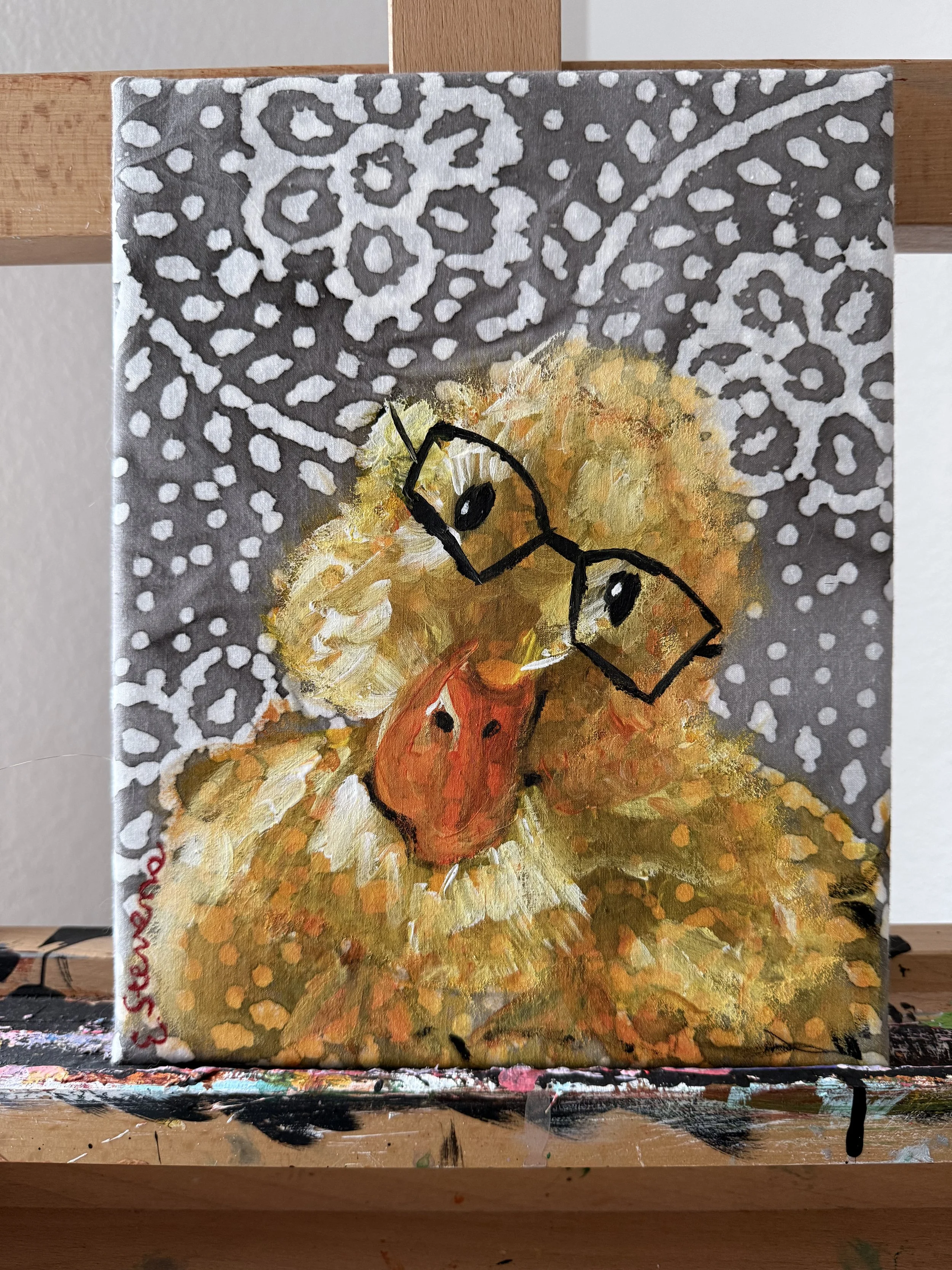 Eye Ducktor
Acrylic
8x10