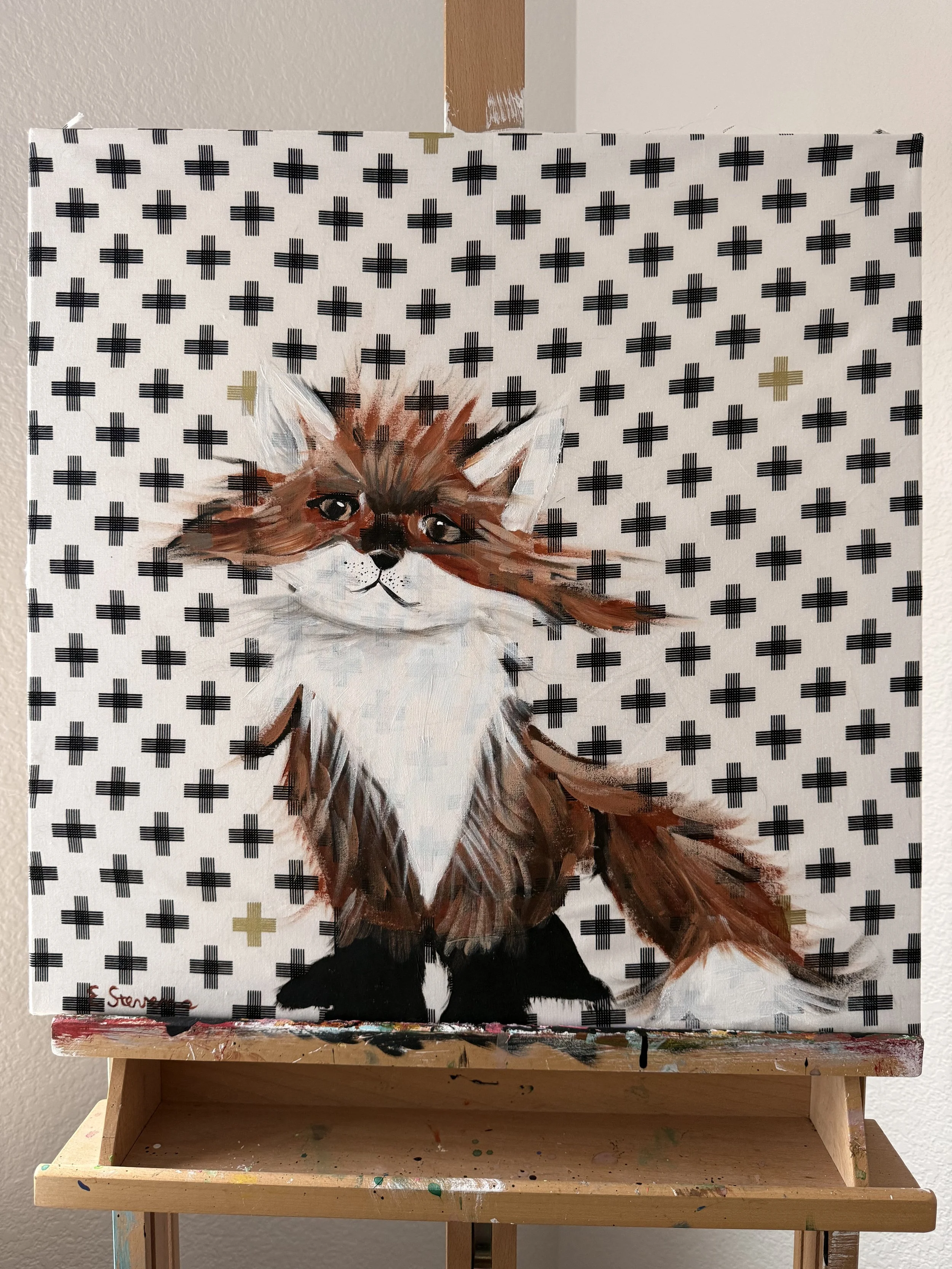 Where Are My Sox
Acrylic
20x20