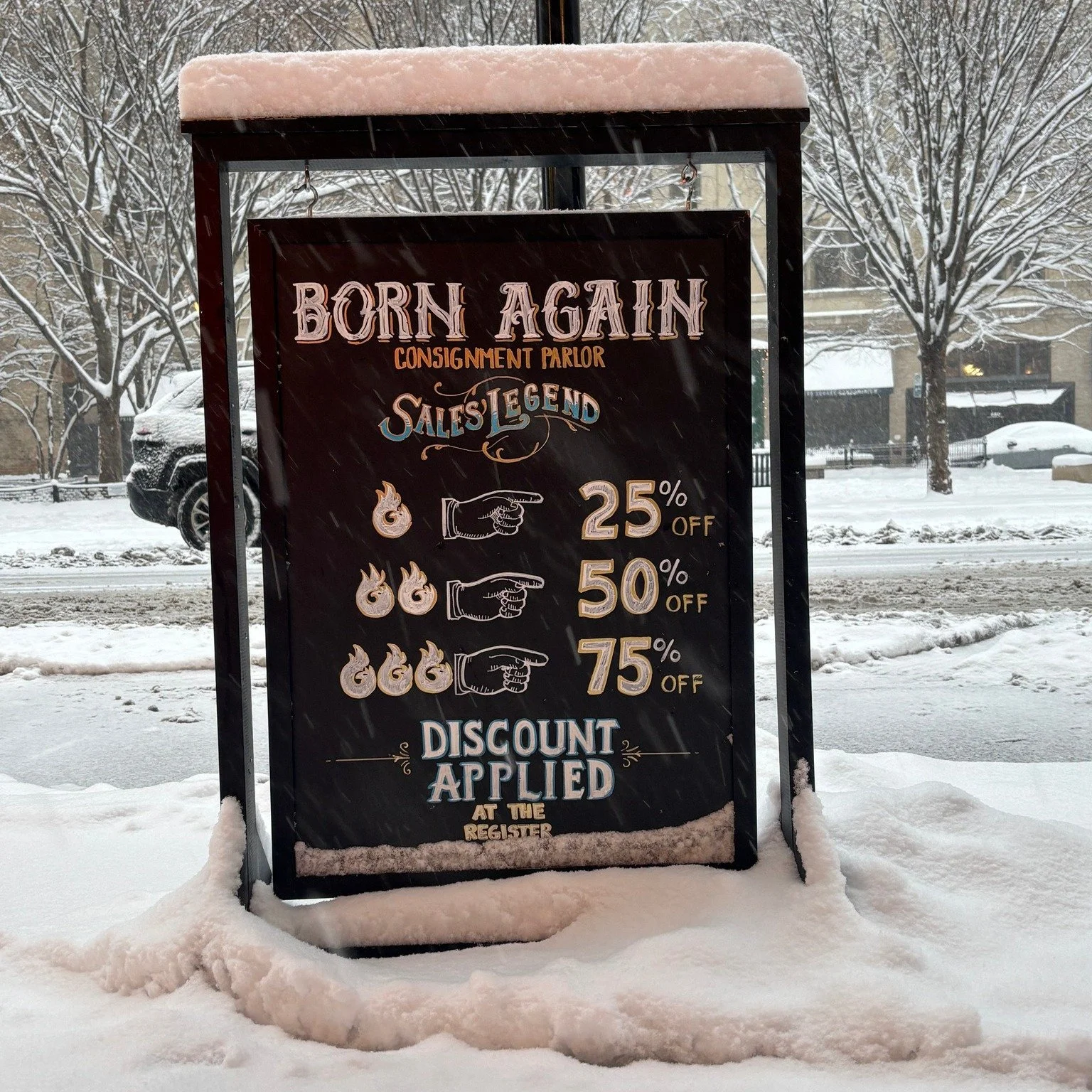 Born Again Consignment Parlor_Sidewalk Sign.jpg