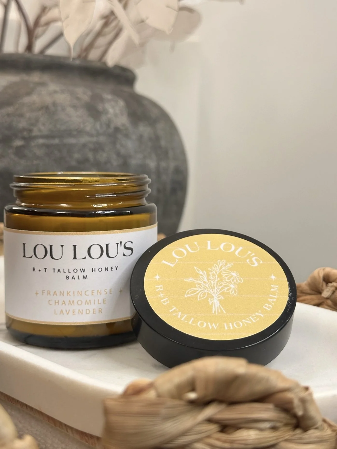 R + B Tallow Honey Balm