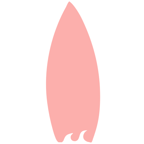 Illustration of a pink ice cream cone with a drip at the bottom.