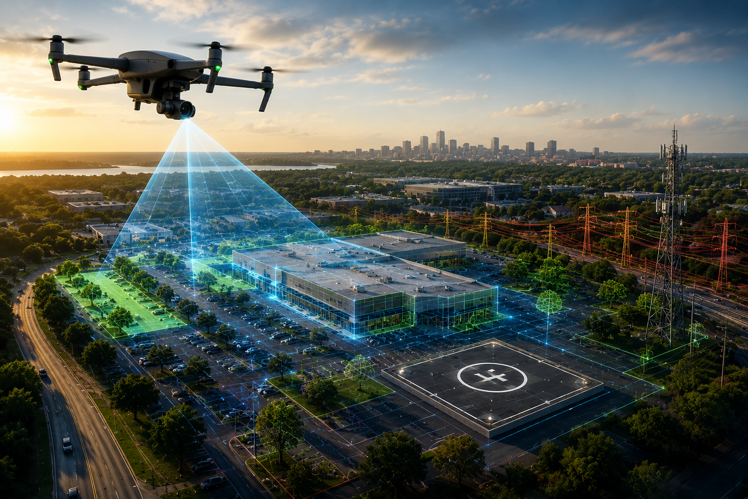 DRONE DELIVERY INFRASTRUCTURE & SITE INTELLIGENCE