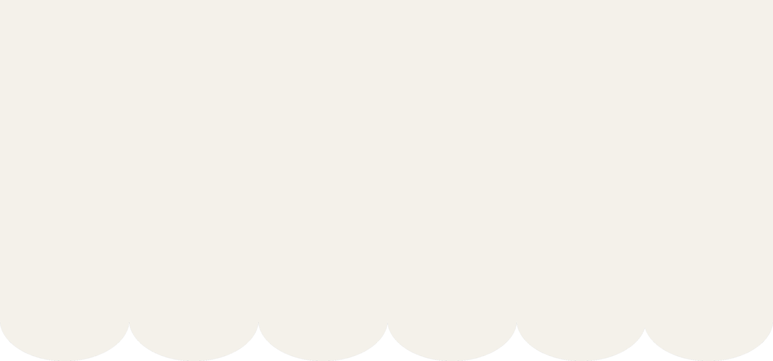 scalloped white background