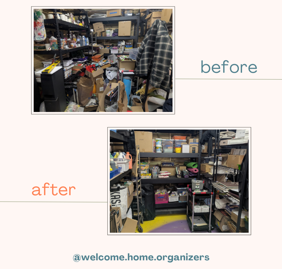 Art Studio Organization in Norwalk, CT: Transforming The Art Monster’s Closet