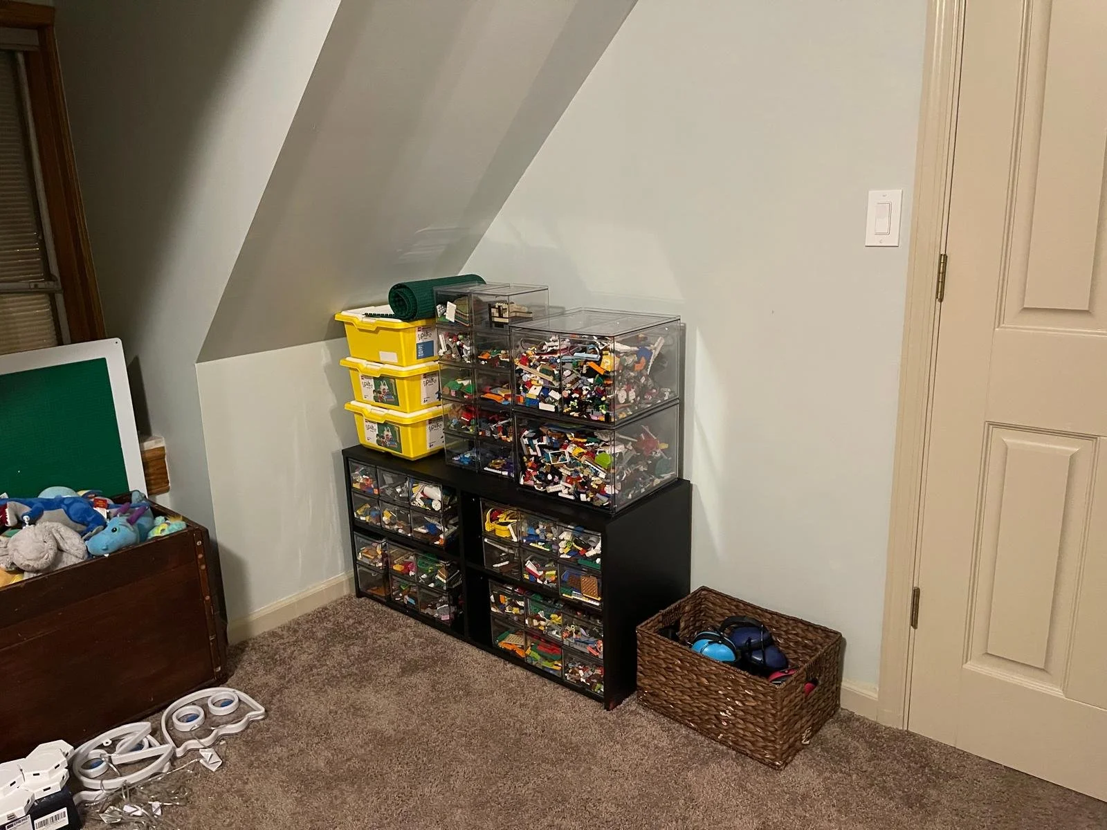 playroom - organized bins Welcome Home Organizers CT.jpg