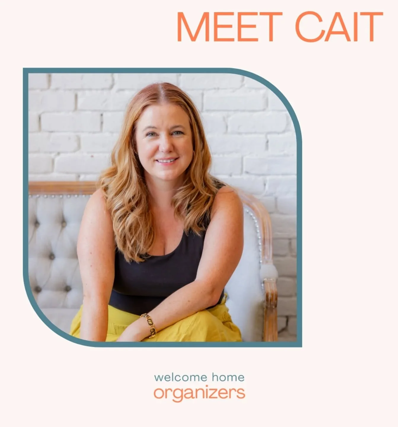 As a dedicated home organizing expert, Cait helps clients transform cluttered spaces into calm, functional environments that are tailored to their lifestyle and goals. 

With a passion for thoughtful design, decluttering, and building practical syste