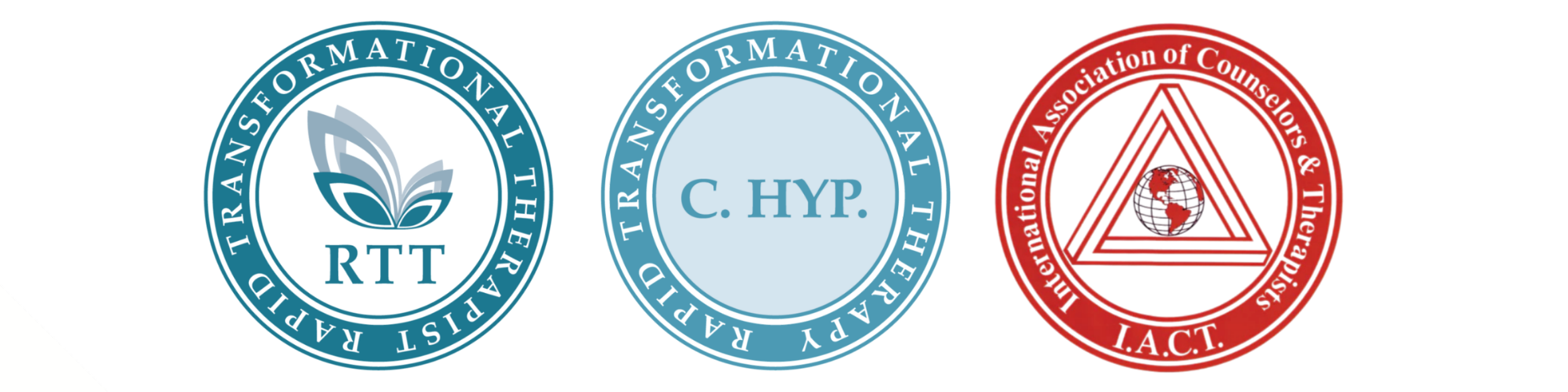 Certified Rapid Transformational Therapy  RTT Practitioner accreditation for advanced subconscious reprogramming.