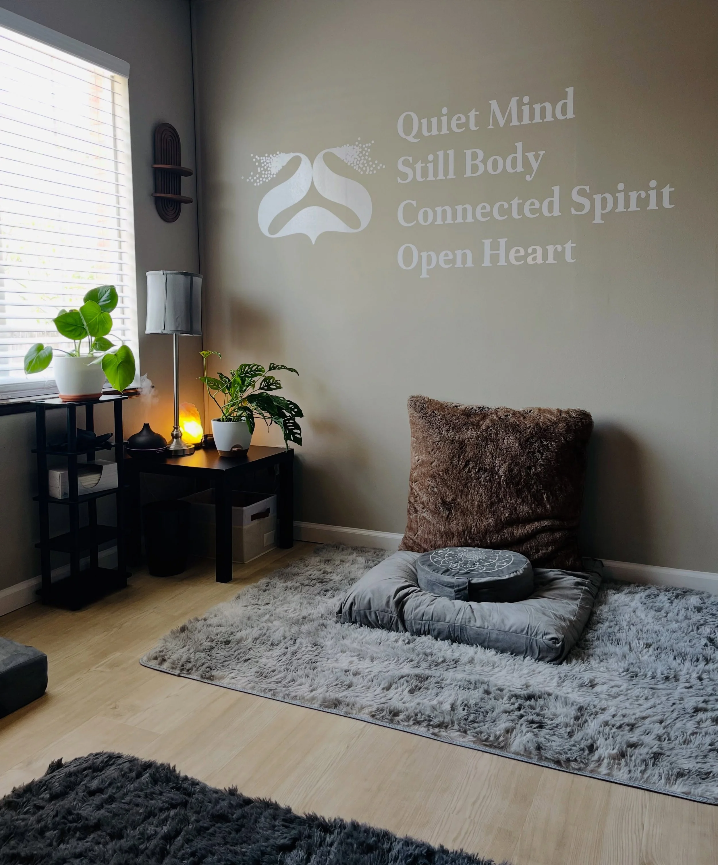 One of the first things people say when they walk in to our space is, &ldquo;It feels so peaceful in here.&rdquo;

That&rsquo;s not by accident.

When we&rsquo;re constantly surrounded by noise, our nervous system notices. Creating moments of calm ma