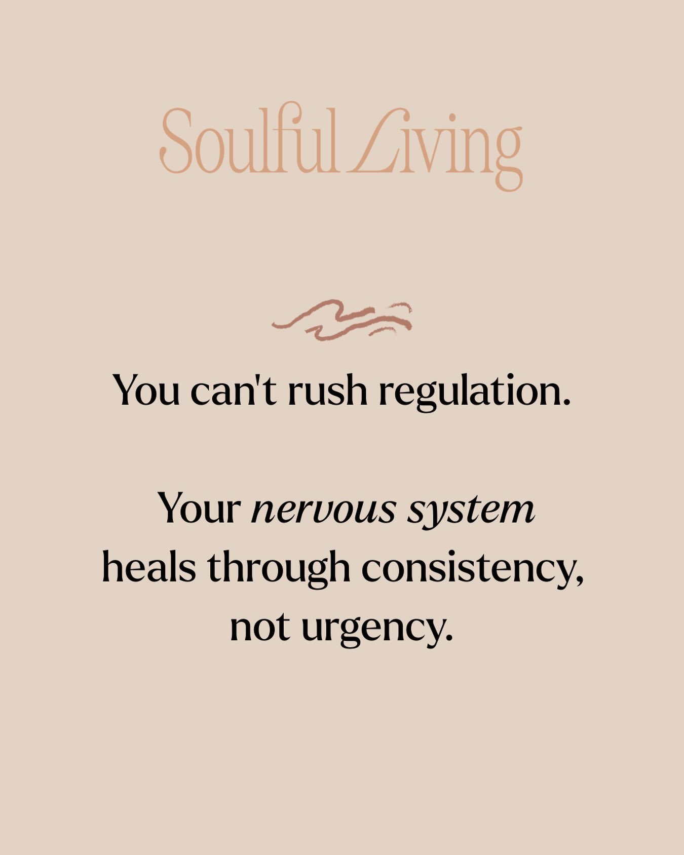 Your nervous system learns through repetition.

The more consistently you create moments of rest, safety and presence, the more your body begins to recognize that it no longer has to stay on high alert.

Trust the process. 🤍

#SoulfulLivingLifestyle