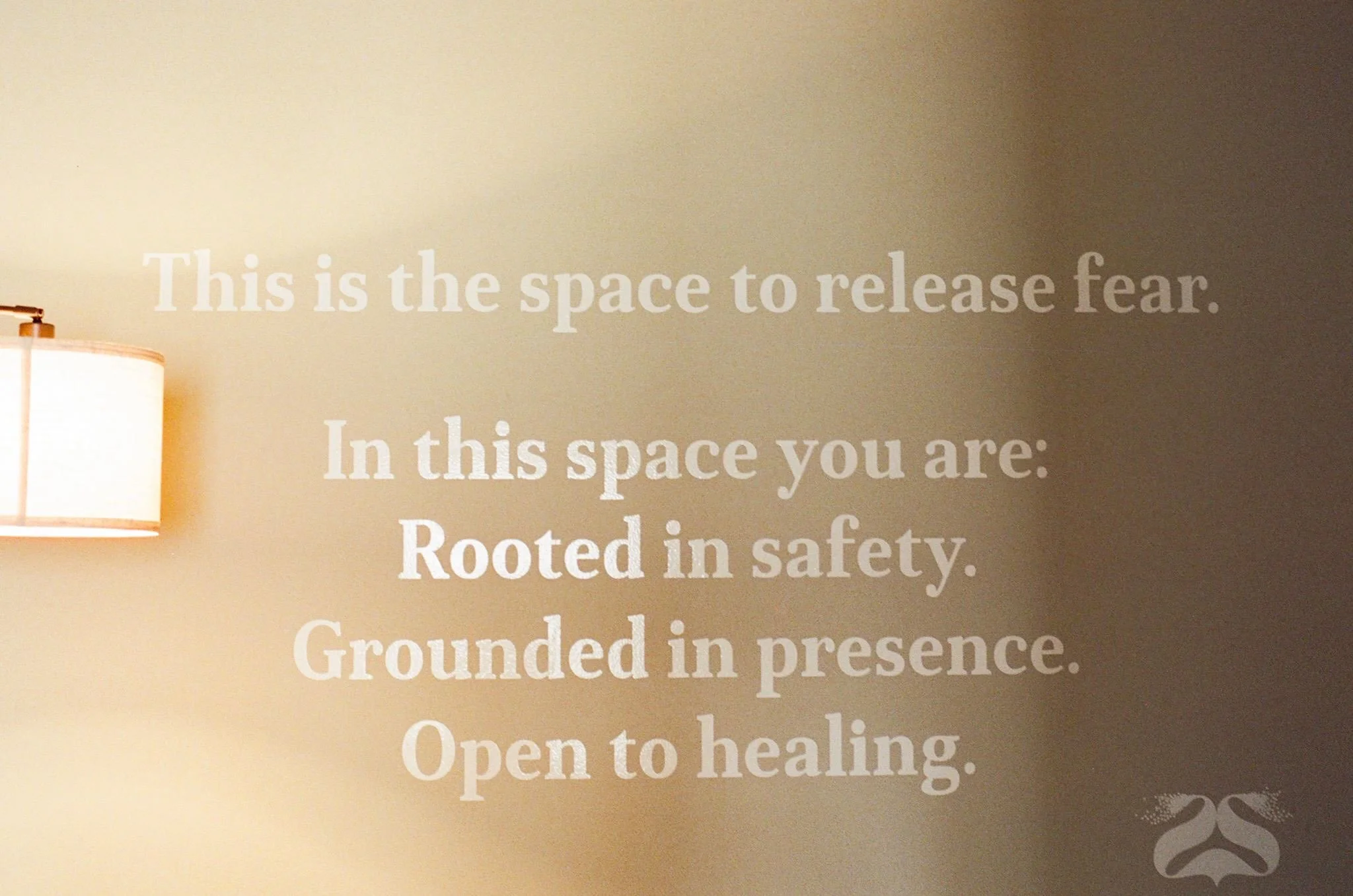 We intentionally filled our walls with reminders.

Because every time we return to them, we have another opportunity to practice safety, presence, and grounding.

Your nervous system is shaped by repeated experiences&mdash;not just good intentions🤍
