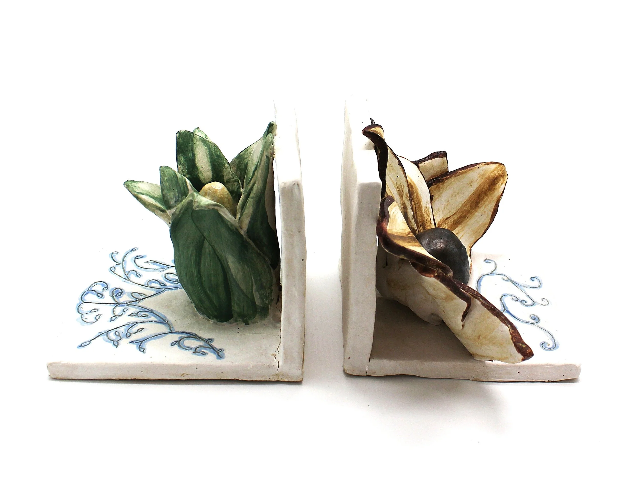 Bookends Ceramic 5"x5"