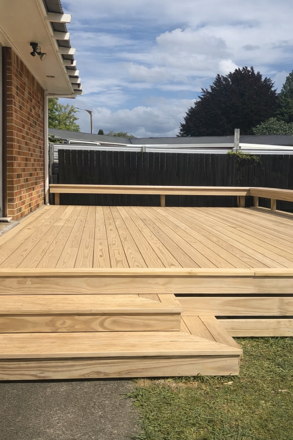 new built deck matamata