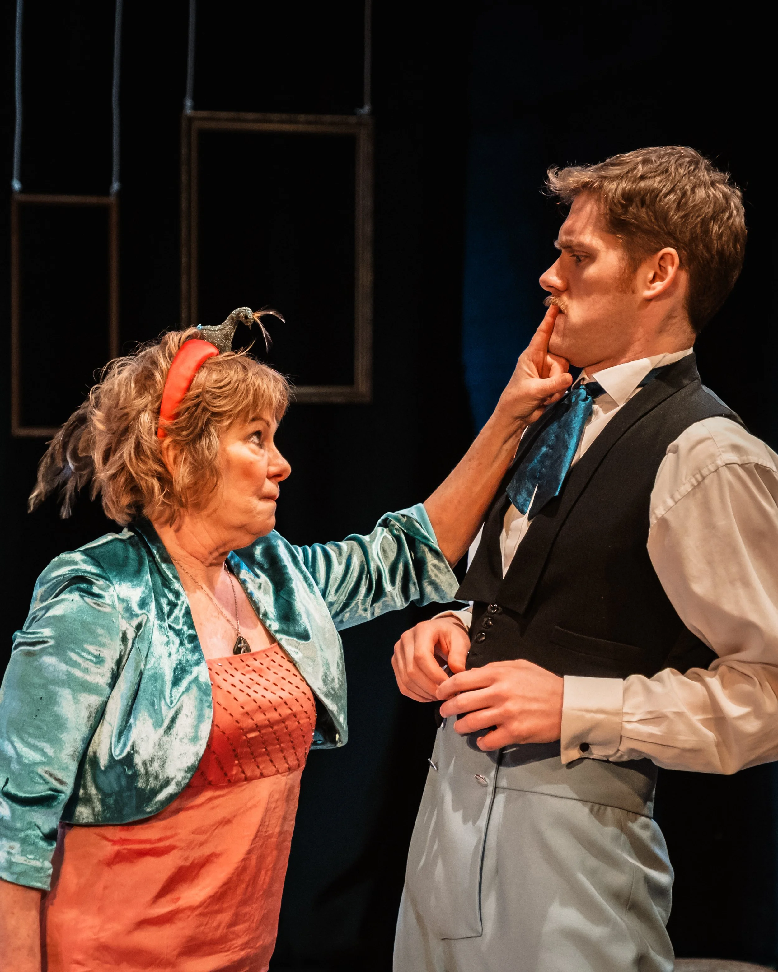 © 2026 LOWRI BURKINSHAW | Her Productions interpretation of Noel Coward's classic, Blithe Spirit, at Hope Mill Theatre | Production Photos