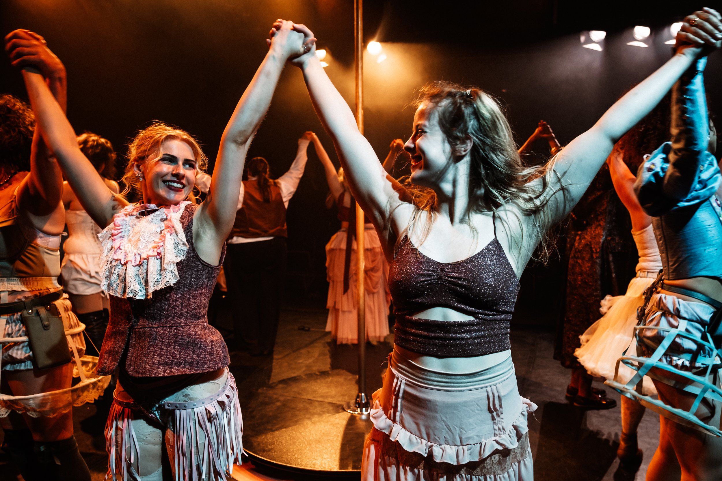 © 2026 LOWRI BURKINSHAW | Her Productions interpretation of William Shakespeare's classic, The Taming of the Shrew, at Hope Mill Theatre | Production Photos