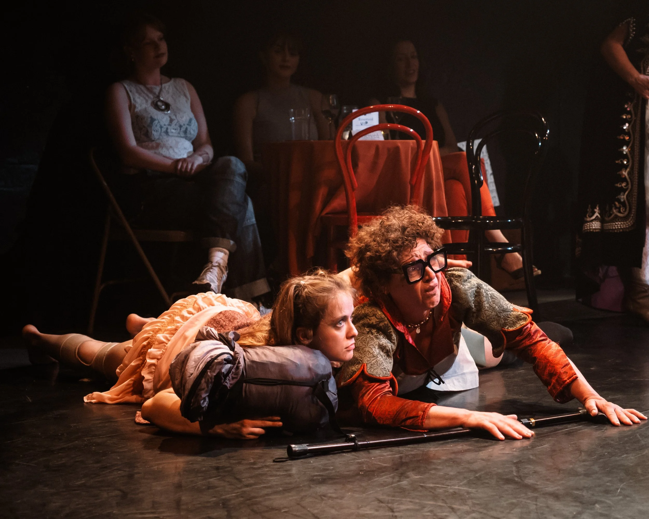 © 2026 LOWRI BURKINSHAW | Her Productions interpretation of William Shakespeare's classic, The Taming of the Shrew, at Hope Mill Theatre | Production Photos