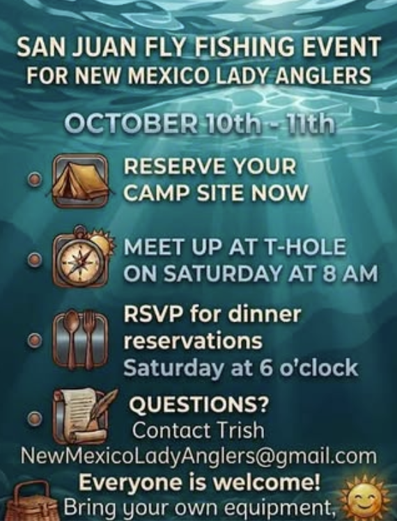 San Juan Fly Fishing Event for NMLA