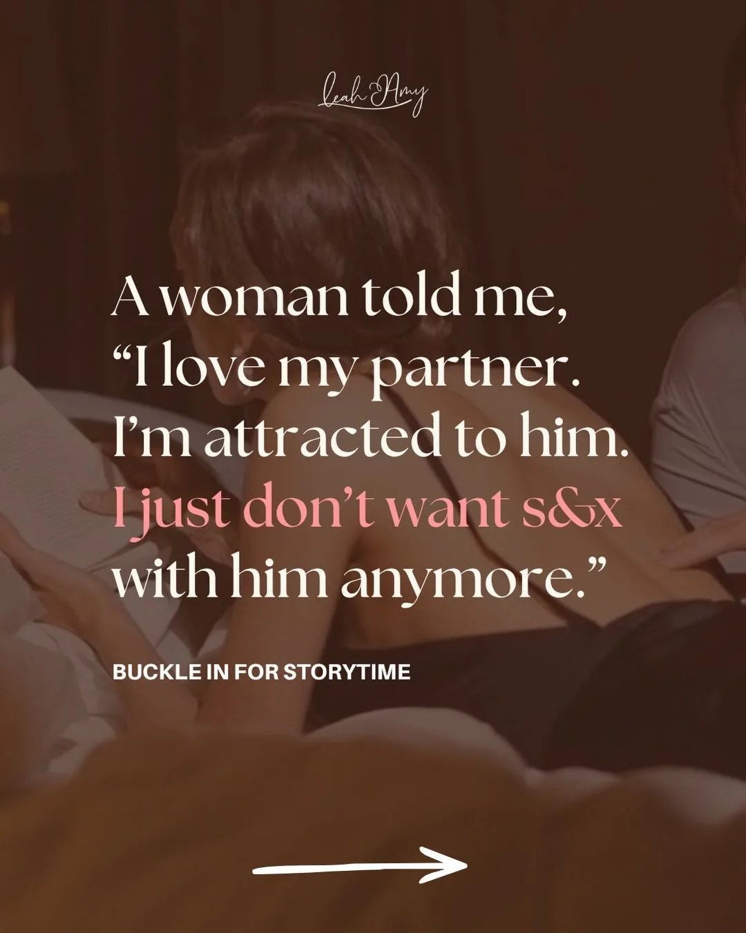 If you&rsquo;re feeling disconnected, slide across 👉🏼

Low libido is a myth. I&rsquo;m on a mission to bust it and get to the root of what&rsquo;s really happening.

Comment intimacy for more articles like this.

🤎🤎🤎

#couplestherapy #lowlibido 
