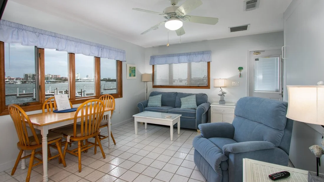 Living Room and Dining Area