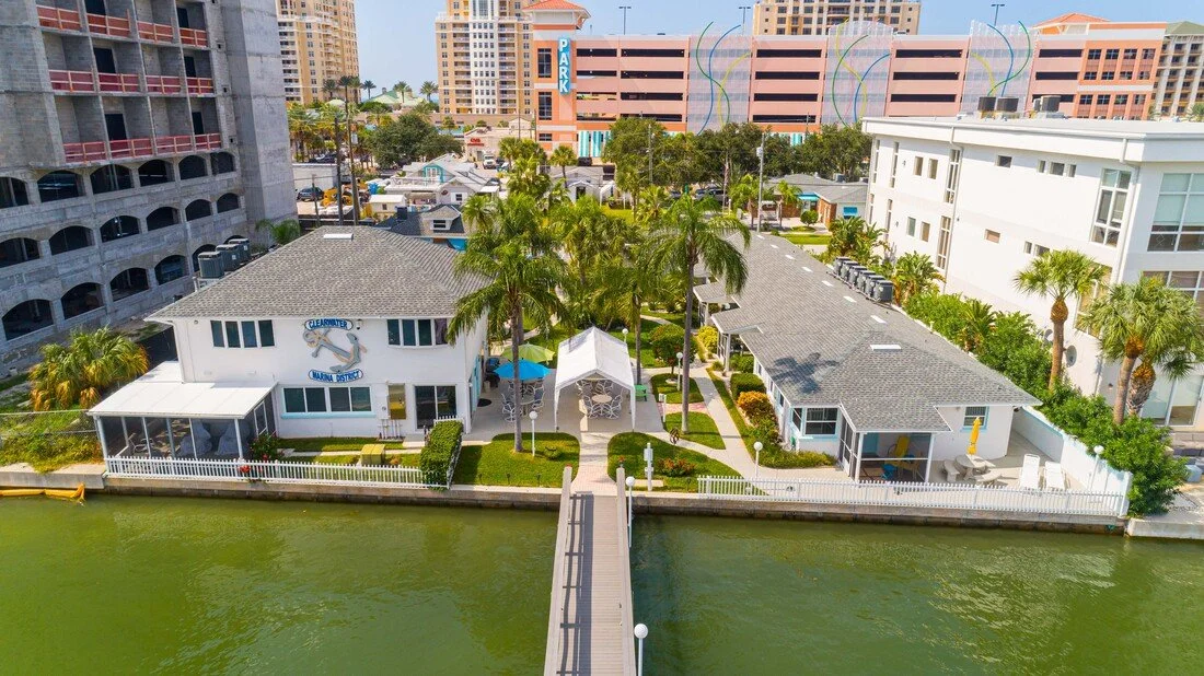 View of East Shore Resort and Dock