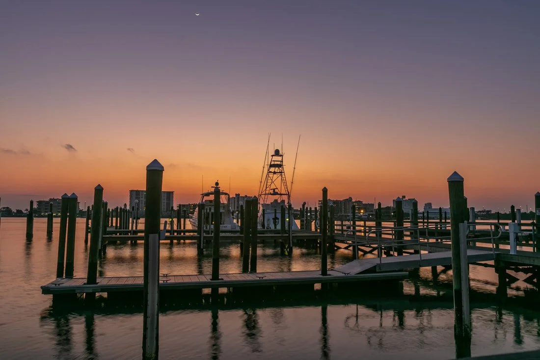 Sunset on Dock