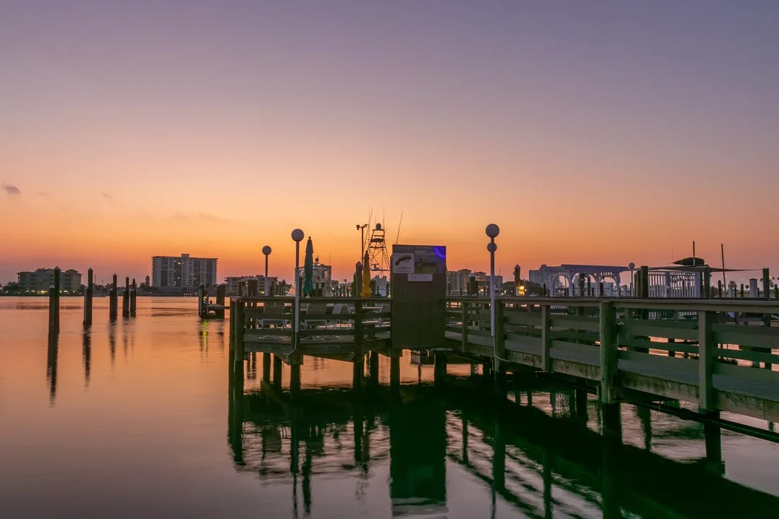 Sunset on Dock