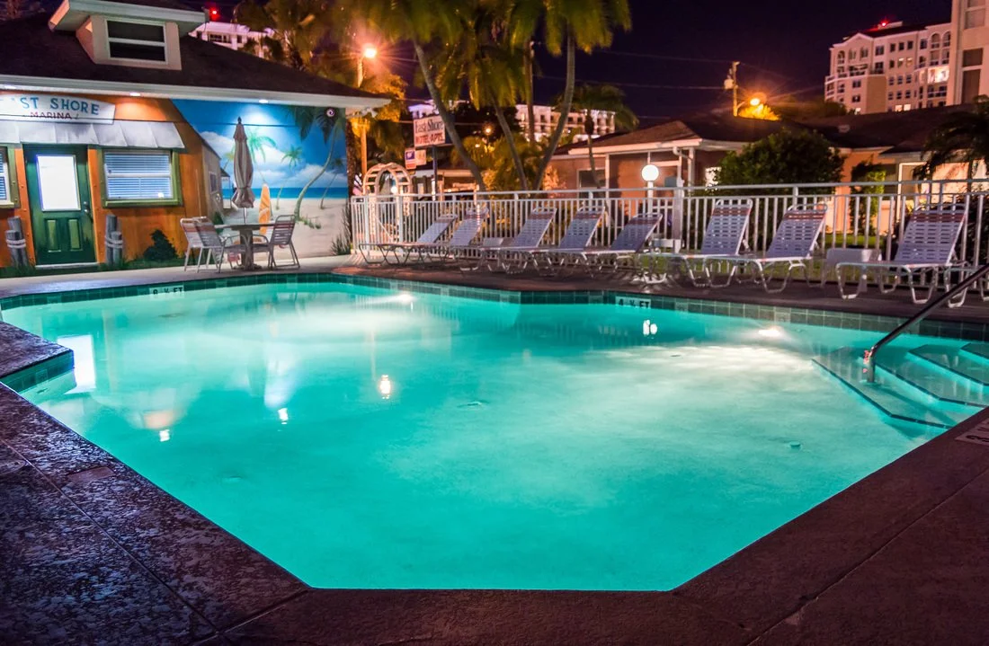 Pool at Night