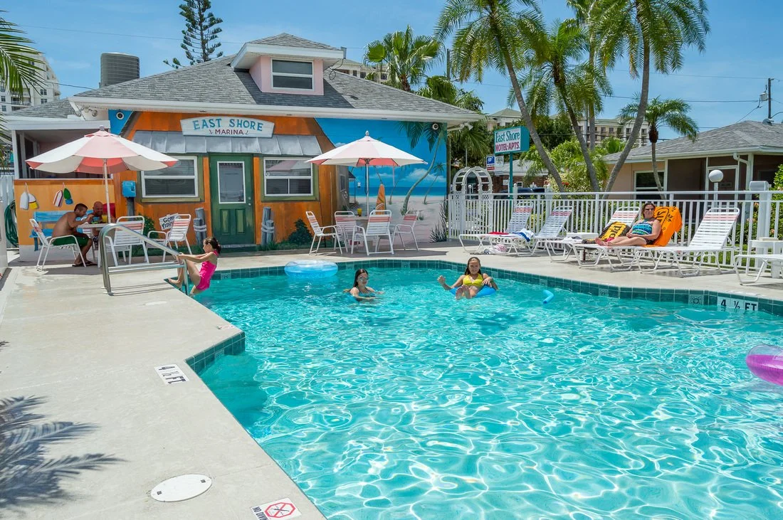 Pool at East Shore Resort