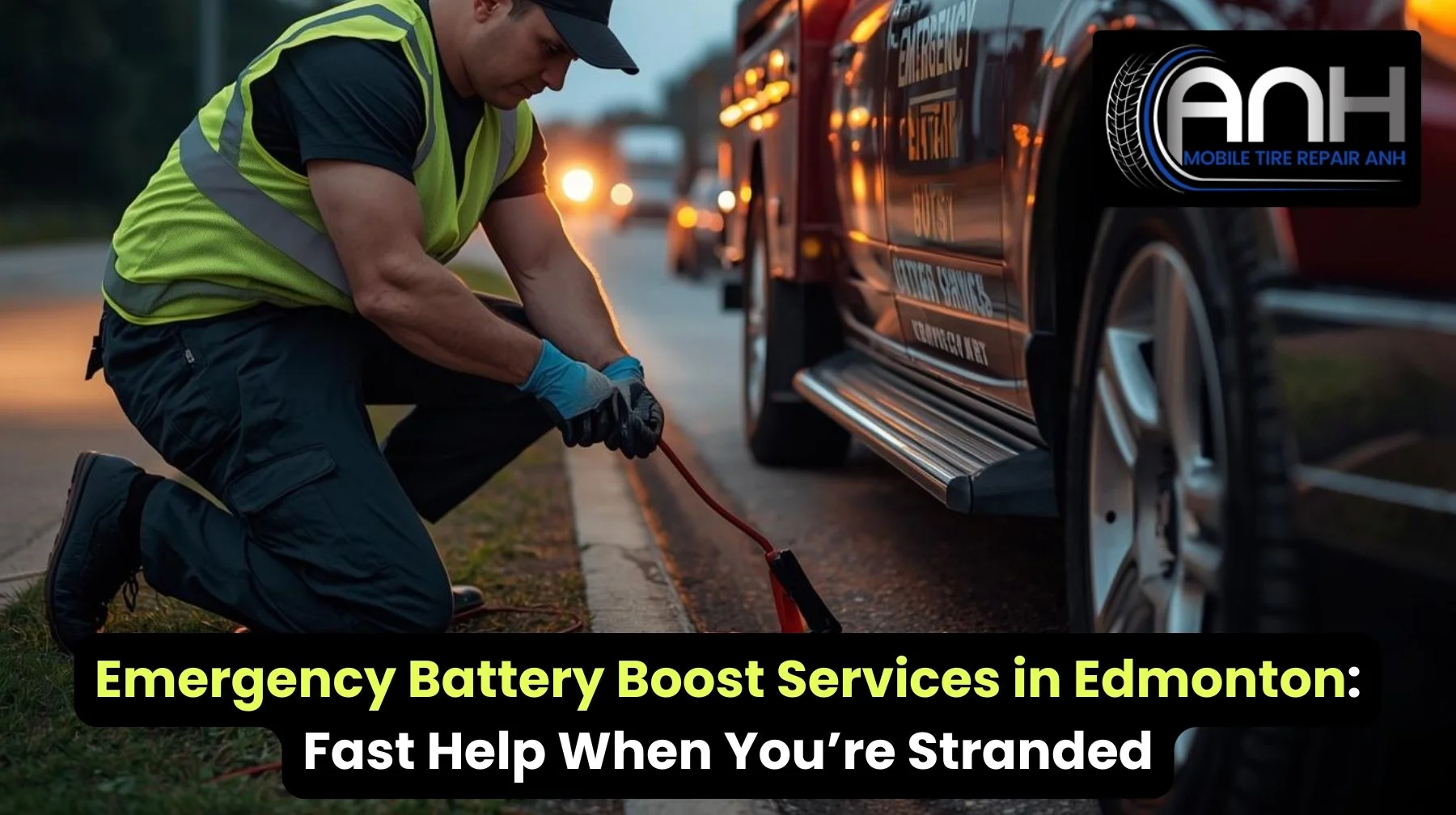 Emergency Battery Boost Services in Edmonton: Fast Help When You’re Stranded