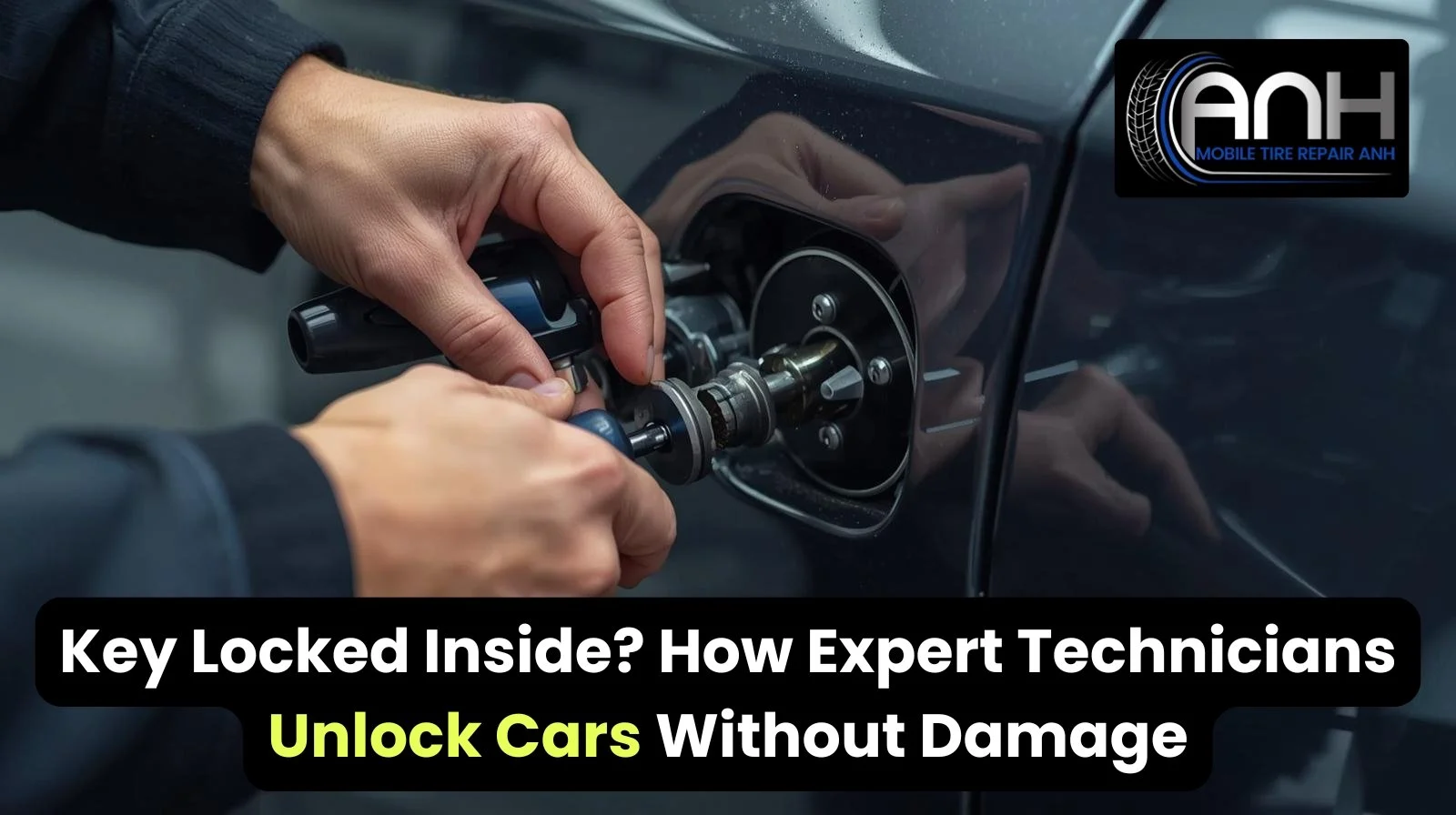 Key Locked Inside? How Expert Technicians Unlock Cars Without Damage