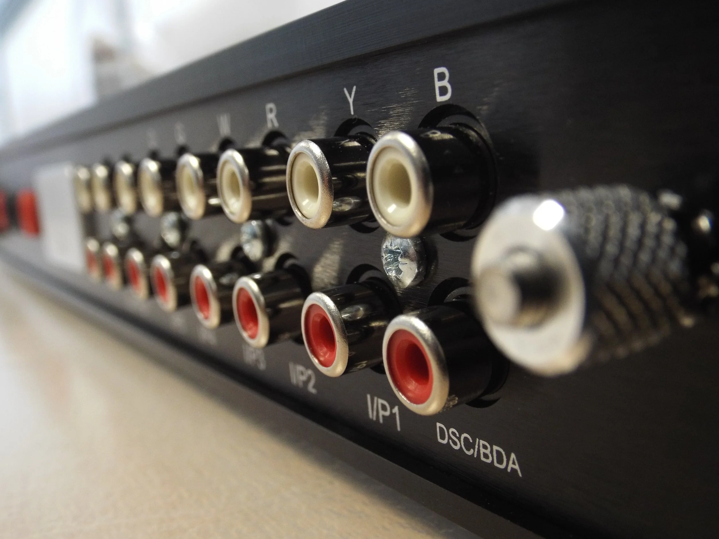 Close-up view of the back of the ONIX AUDIO & OA21 DNA Ultimate . Just because you cant see it does not mean its not perfect 