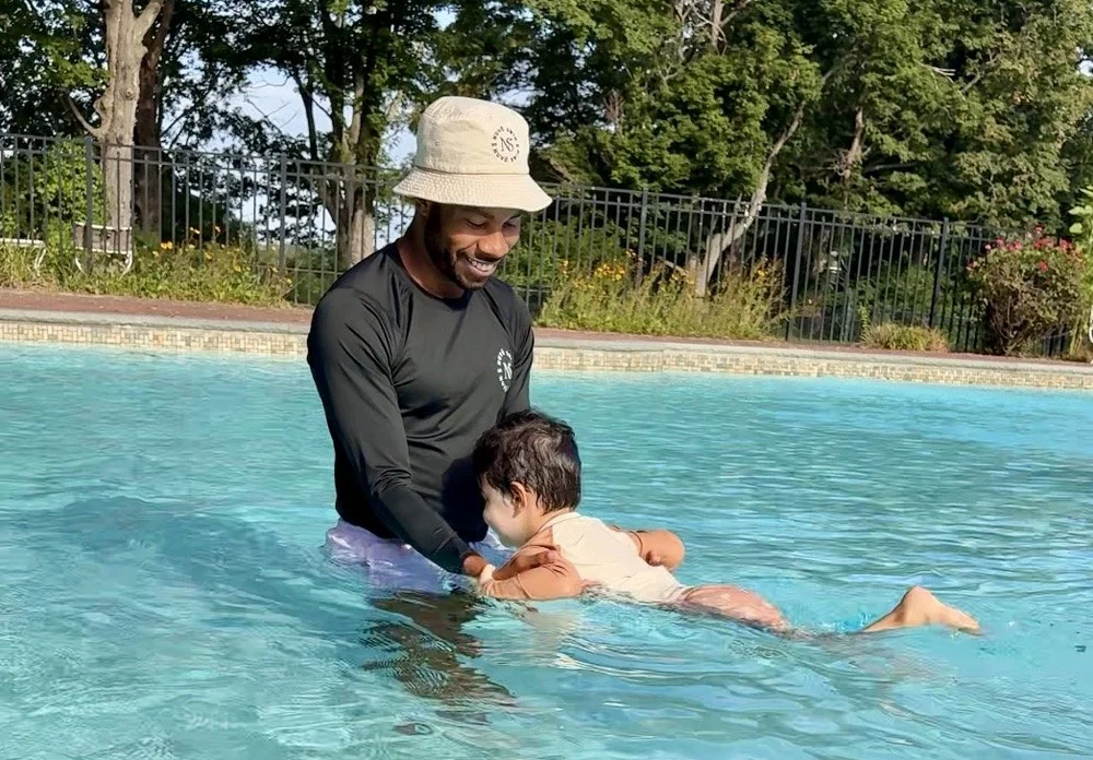 Toddler swim lessons