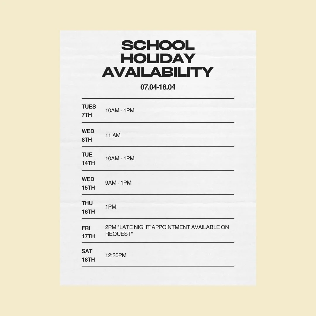 If your regrowth is starting to stare back at you&hellip; this is your sign. I&rsquo;ve opened up extra days and extended my hours to fit more of you in before April fills up. These spots won&rsquo;t sit around for long &mdash; book online or send me