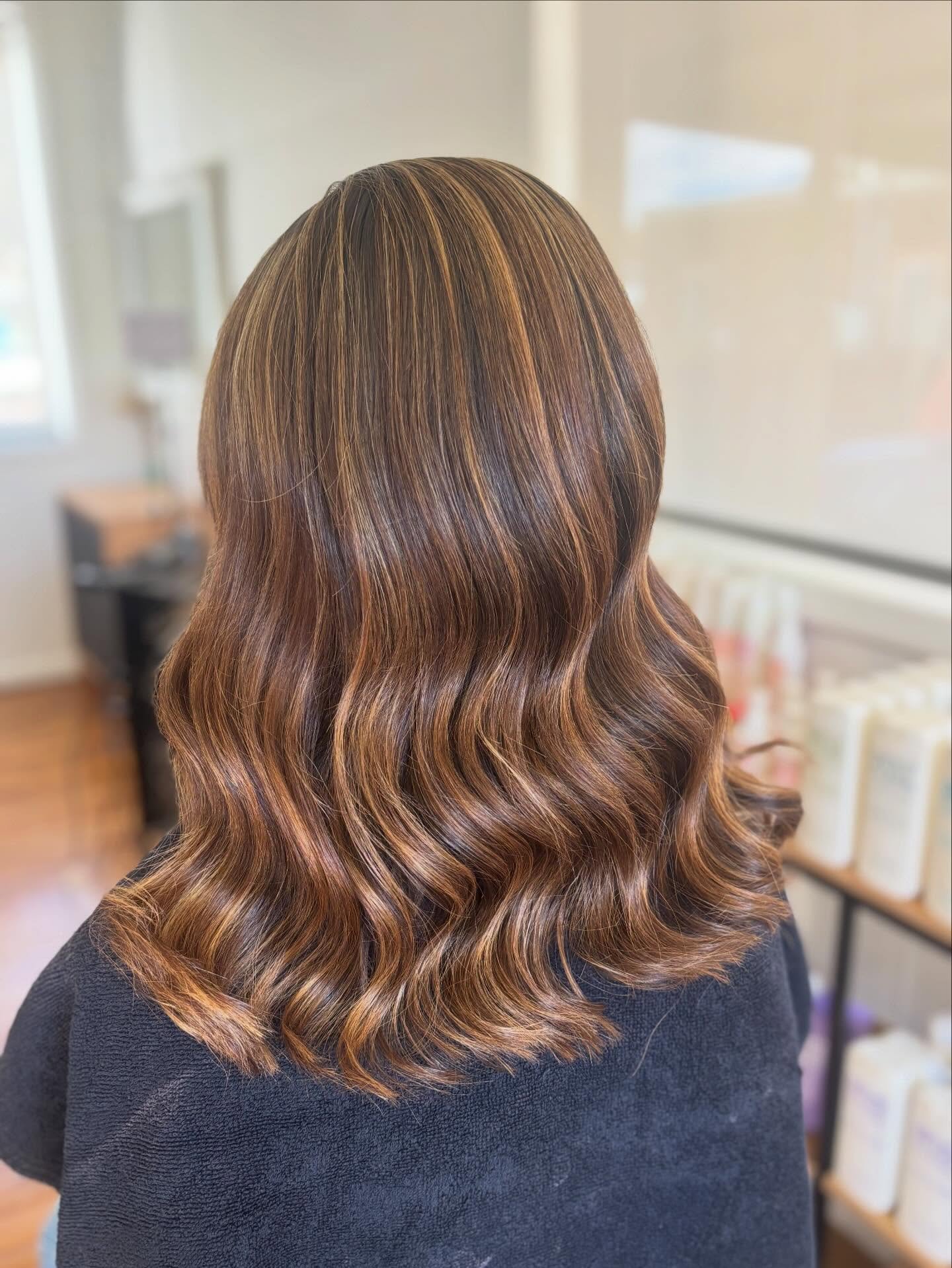 First lightening session for Emily and we&rsquo;ve already made serious progress lifting through that old colour without compromising the integrity of her hair. Still likely one or two sessions to go, but this is exactly how I like to do it&mdash;slo